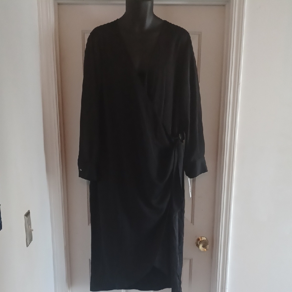 DKNY Classic Black Dress, 16W